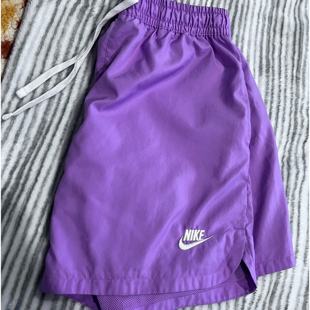 Purple Lavender Nike Woven Lined Shorts Flow Shorts